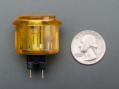 Push Button 30Mm Clear Round Arcade Durable Micro Switch Joystick Diy Accessories