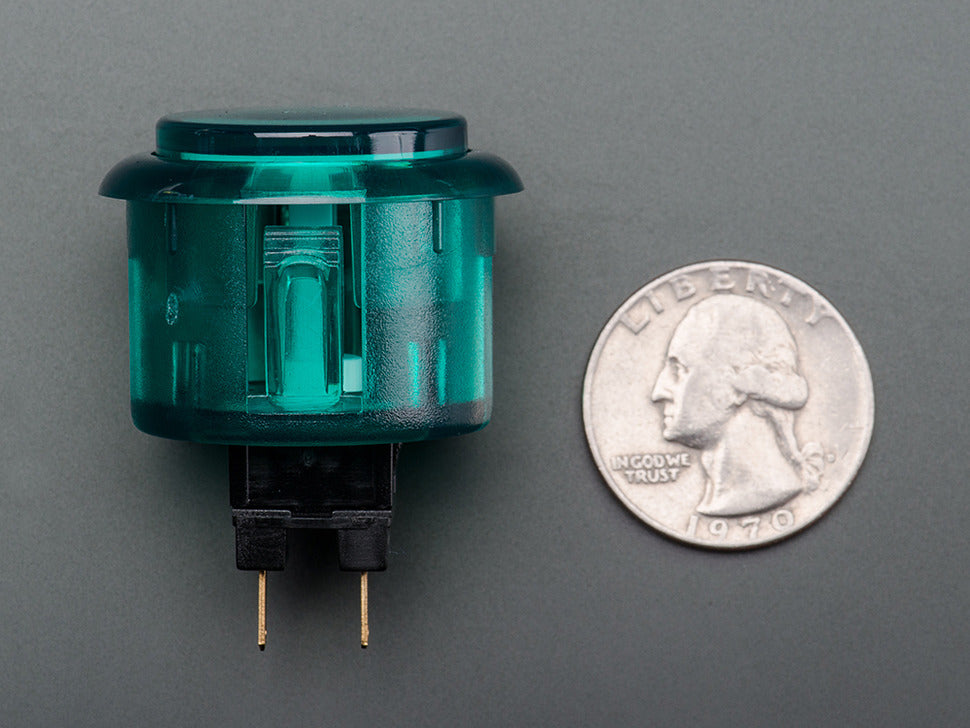 Push Button 30Mm Clear Round Arcade Durable Micro Switch Joystick Diy Accessories