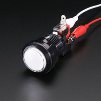 Push Button 30mm Clear Round Arcade Microswitch - view 12