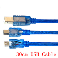 USB Cable (USB-C / Micro-USB / Mini-USB) to USB-A, 30 cm - circuitrocks