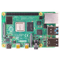 Raspberry Pi Model B board on a white background