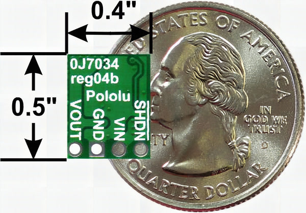 Pololu 5V 600mA Step-Down Voltage Regulator D36V6F5