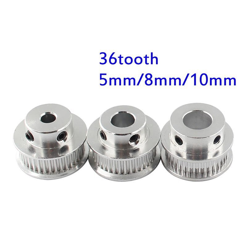 GT2 Timing Pulley 2Gt Bore Aluminium Gear Teeth