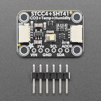 Adafruit STCC4 and SHT41 - CO2, Temperature & Humidity Sensor - STEMMA QT / Qwiic - view 2
