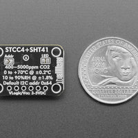 Adafruit STCC4 and SHT41 - CO2, Temperature & Humidity Sensor - STEMMA QT / Qwiic