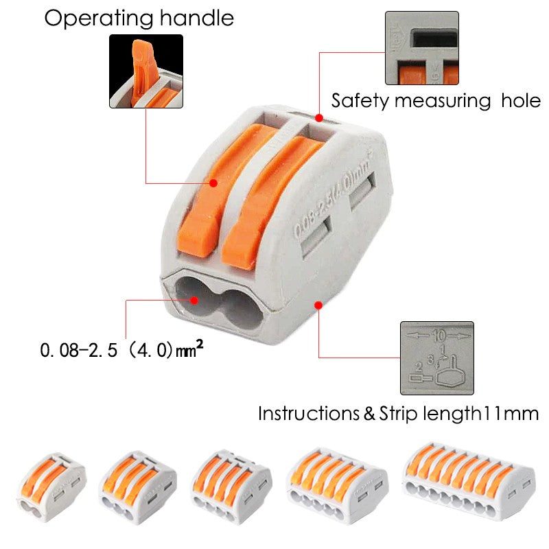 Mini Universal PCT Compact Lever Connectors