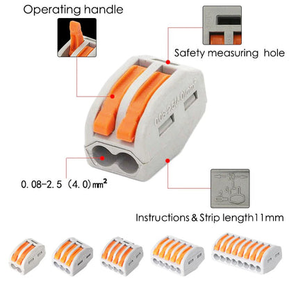 Mini Universal PCT Compact Lever Connectors