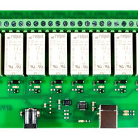 8 Channel Relay Module USB RLY 16 16Amp - circuitrocks
