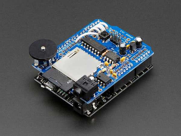 Adafruit Wave Shield for Arduino Kit v1.1