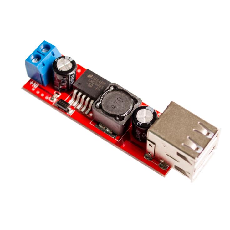 Dc-dc buck power step down module 24v-12v naar 5v 5a voedingsmodule Dc-dc buck power step down module 24v-12v naar 5v 5a voedingsmodule