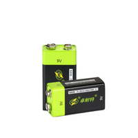 9V 600mAh USB Rechargeable Battery