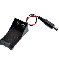9V Battery Box w/ DC Plug Socket - PP3 Holder (AJ247)