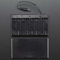 AA battery 8 x holder with 5.5mm-2.1mm Plug and On-Off Switch - circuitrocks