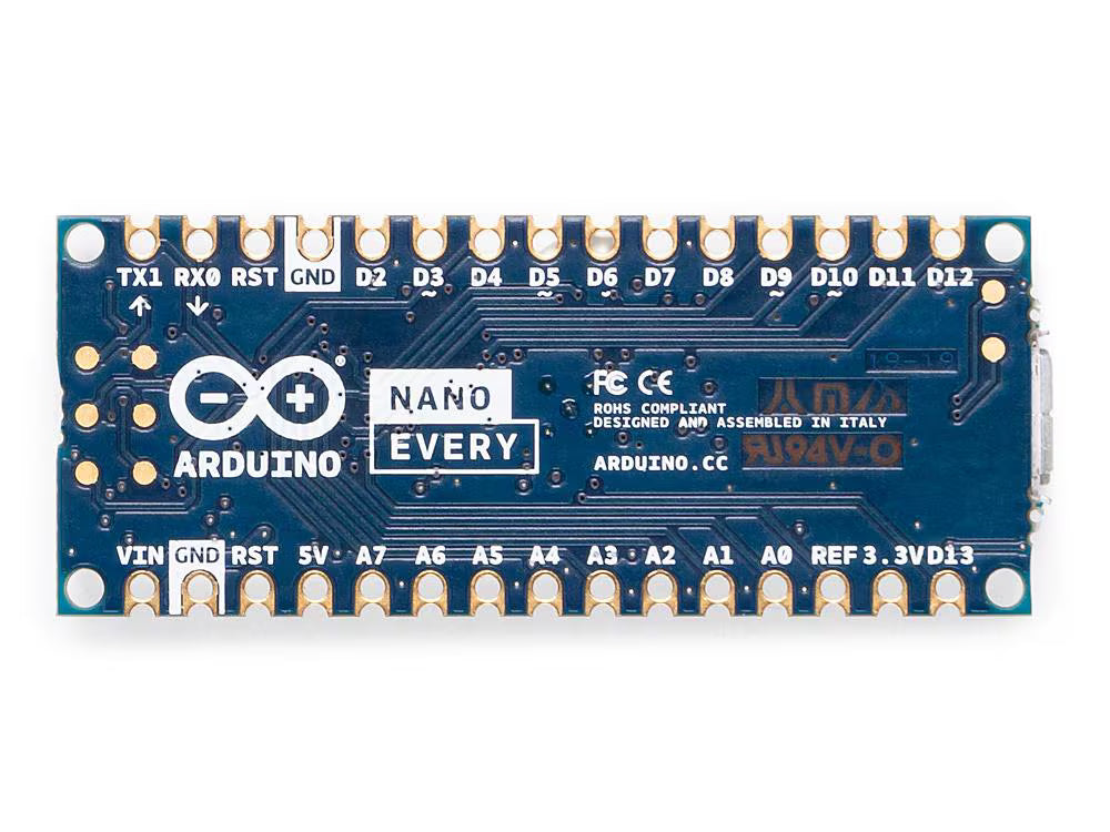 Arduino  Nano Every – Compact ATmega4809 Development Board