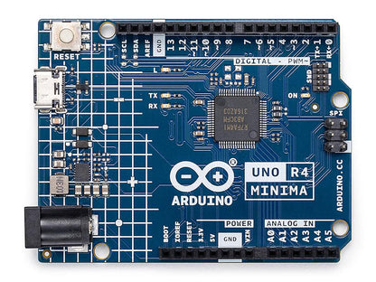 Arduino Uno R4 Minima – headers and I/O pins