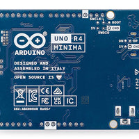 Arduino Uno R4 Minima – bottom deck