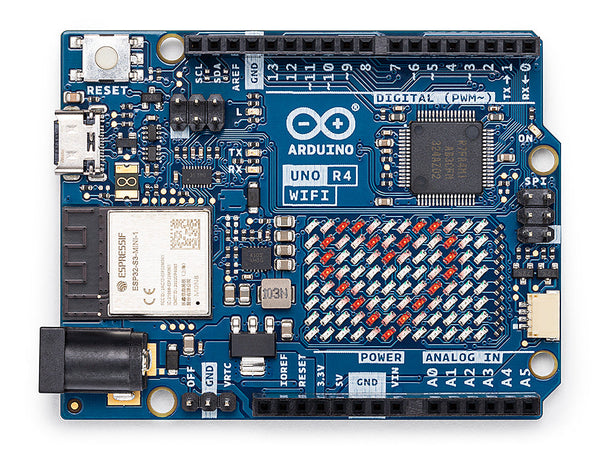 Arduino UNO R4 WiFi ABX00087 - RA4M1, Wi-Fi/BLE, LED Matrix