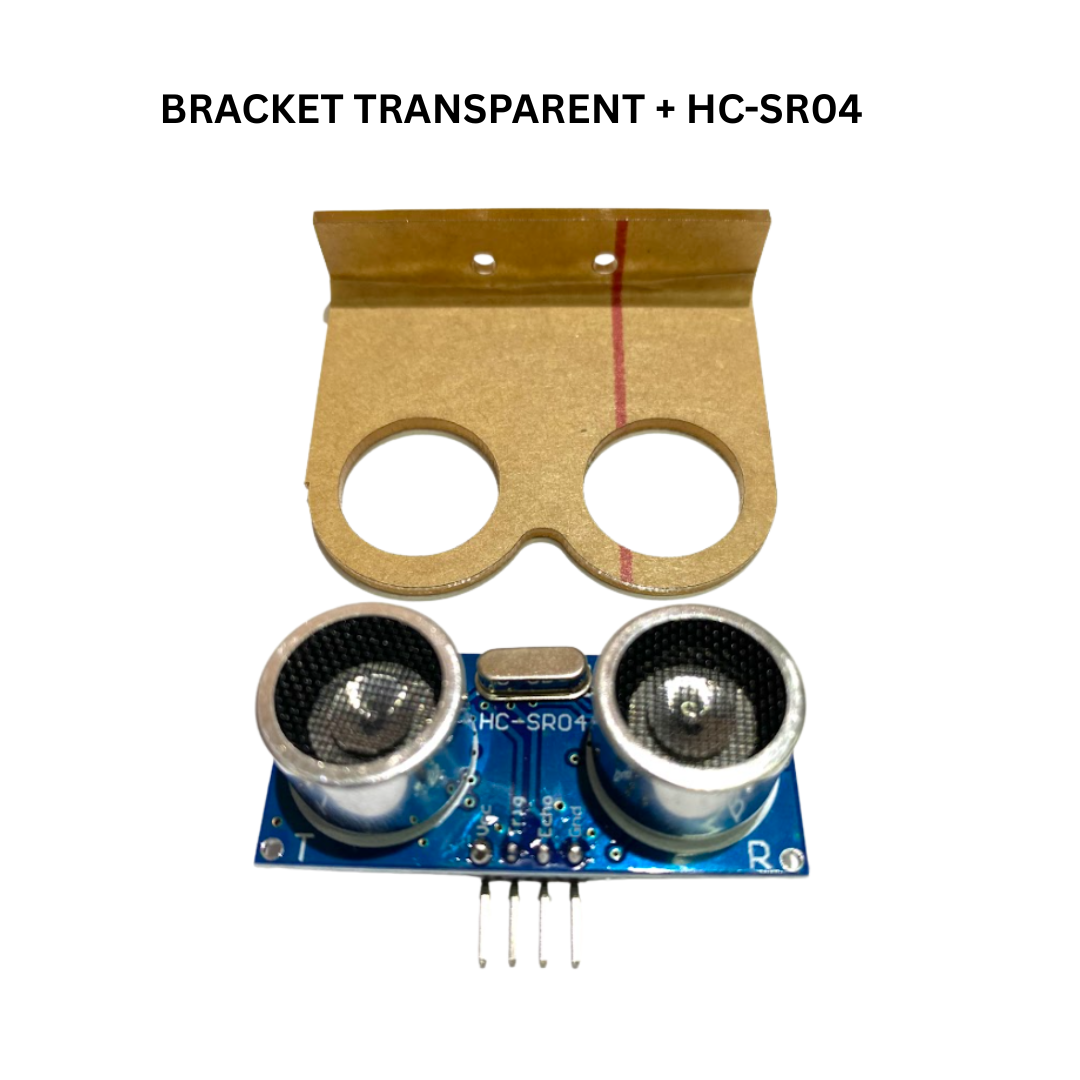 Ultrasonic Ranging Sensor HC-SR04 and Bracket For Distance Sensors in Arduino
