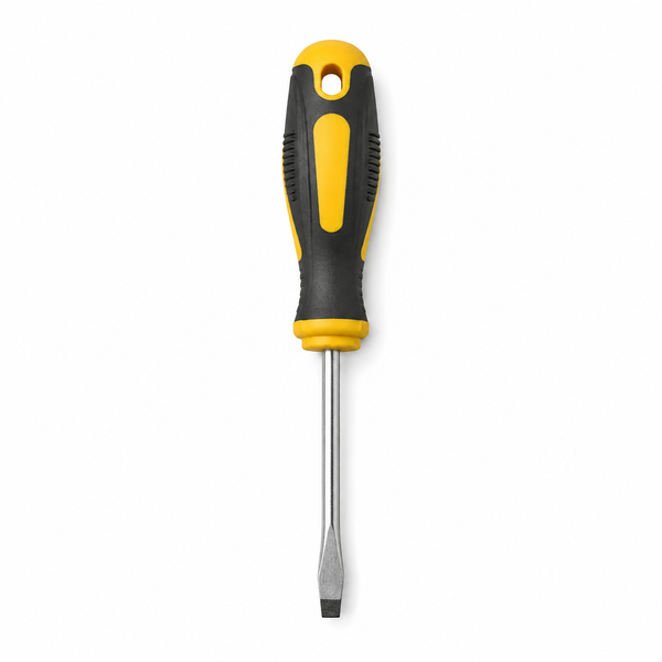 Cushion Grip Flat Screwdriver (-)