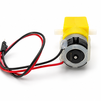 TT Gear Motor DC 3V-6V Dual Shaft 1:48 with 20cm Wire for Smart Robot Car