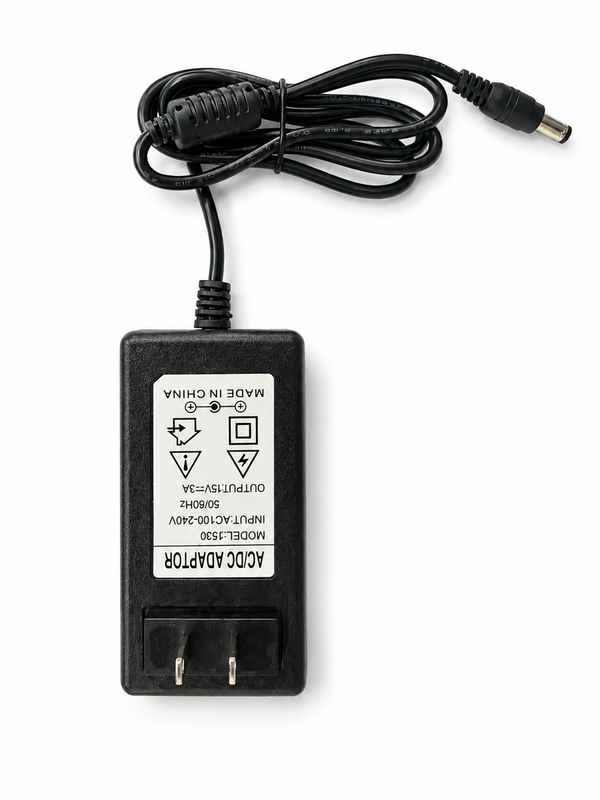 AC/DC 5V 3A Wall Power Adapter - 5.5/2.1mm