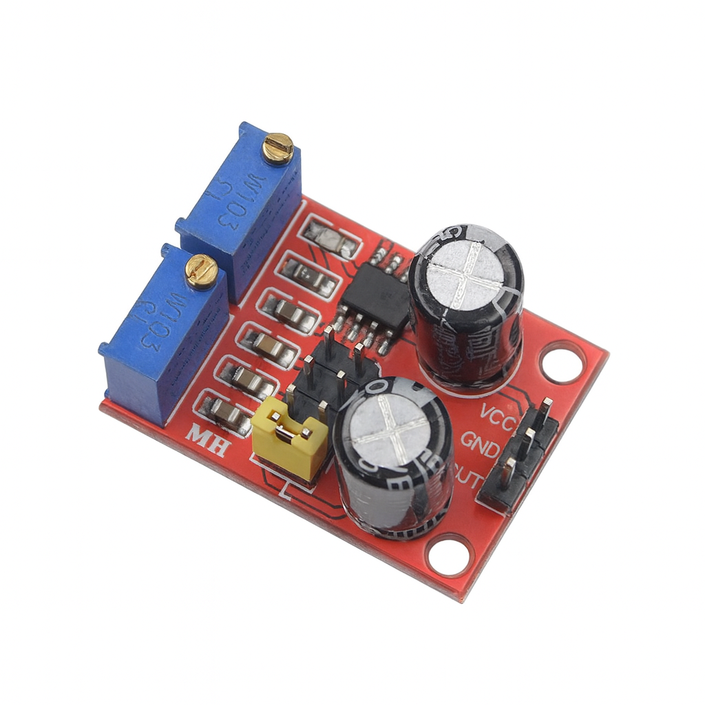 Frequency Adjustable Pulse Generator NE555 Module - circuitrocks
