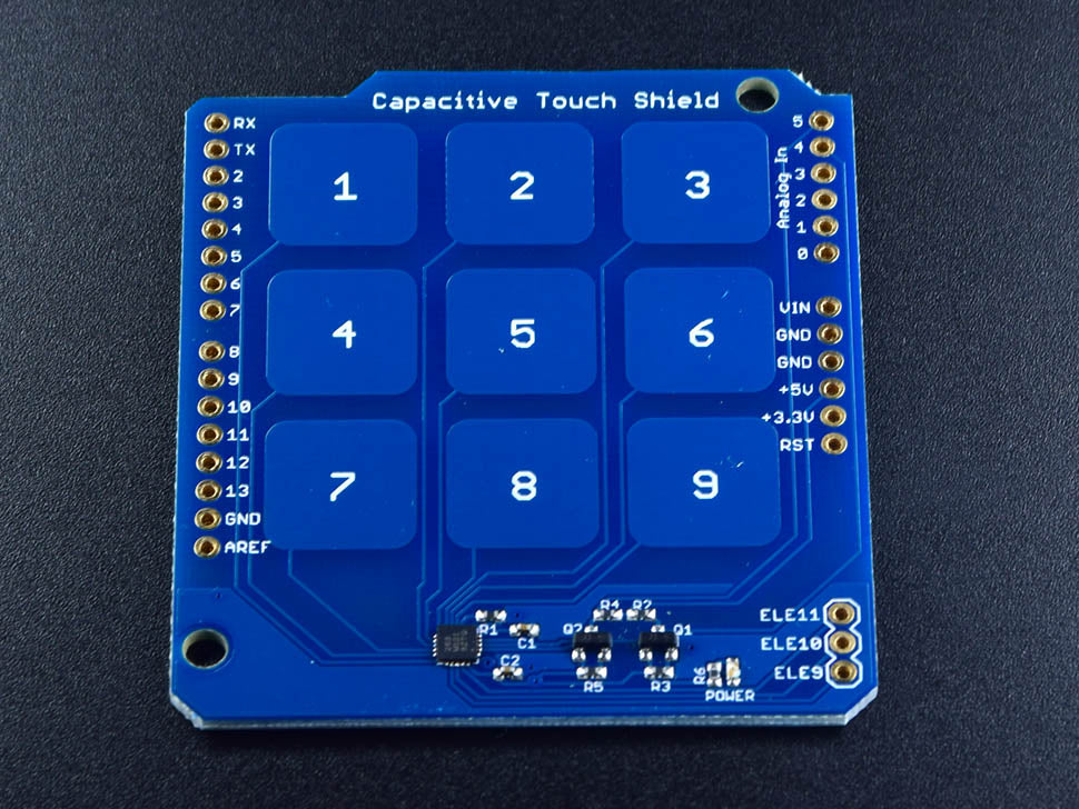Capacitive Touch Num Pad Shield 16-Key