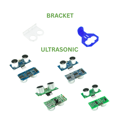 Ultrasonic Ranging Sensor HC-SR04 and Bracket For Distance Sensors in Arduino