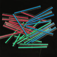 Headers 0.1″ 2.54 mm Arduino Male Pin Straight Green 5PCS - circuitrocks