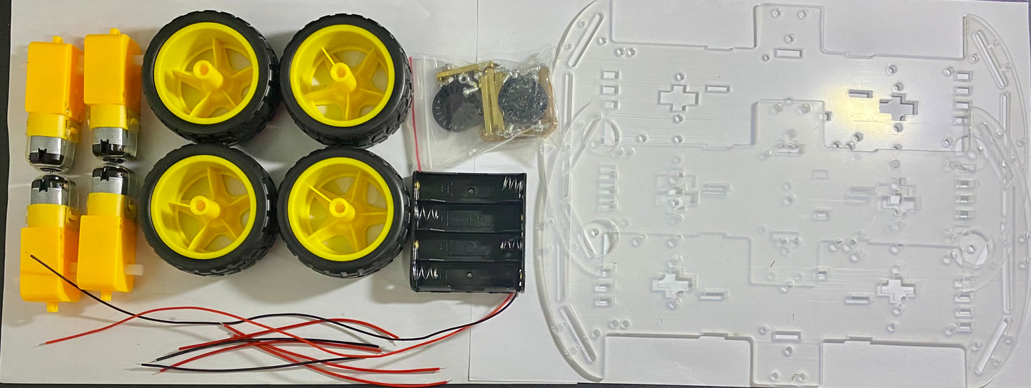 Mobile Platform Kit 4WD for Arduino Robotics