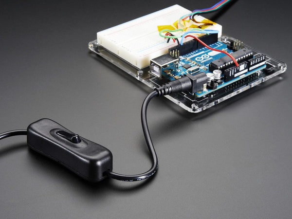 In-line power switch for 2.1mm barrel jack - circuitrocks