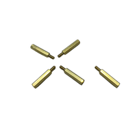 M3 Brass Male–Female Hex Standoffs (5-Pack) | 6 mm Hex - circuitrocks