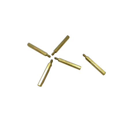 M3 Brass Male–Female Hex Standoffs (5-Pack) | 6 mm Hex
