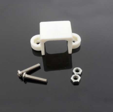 Micro Metal N20 Gear Motor Bracket White