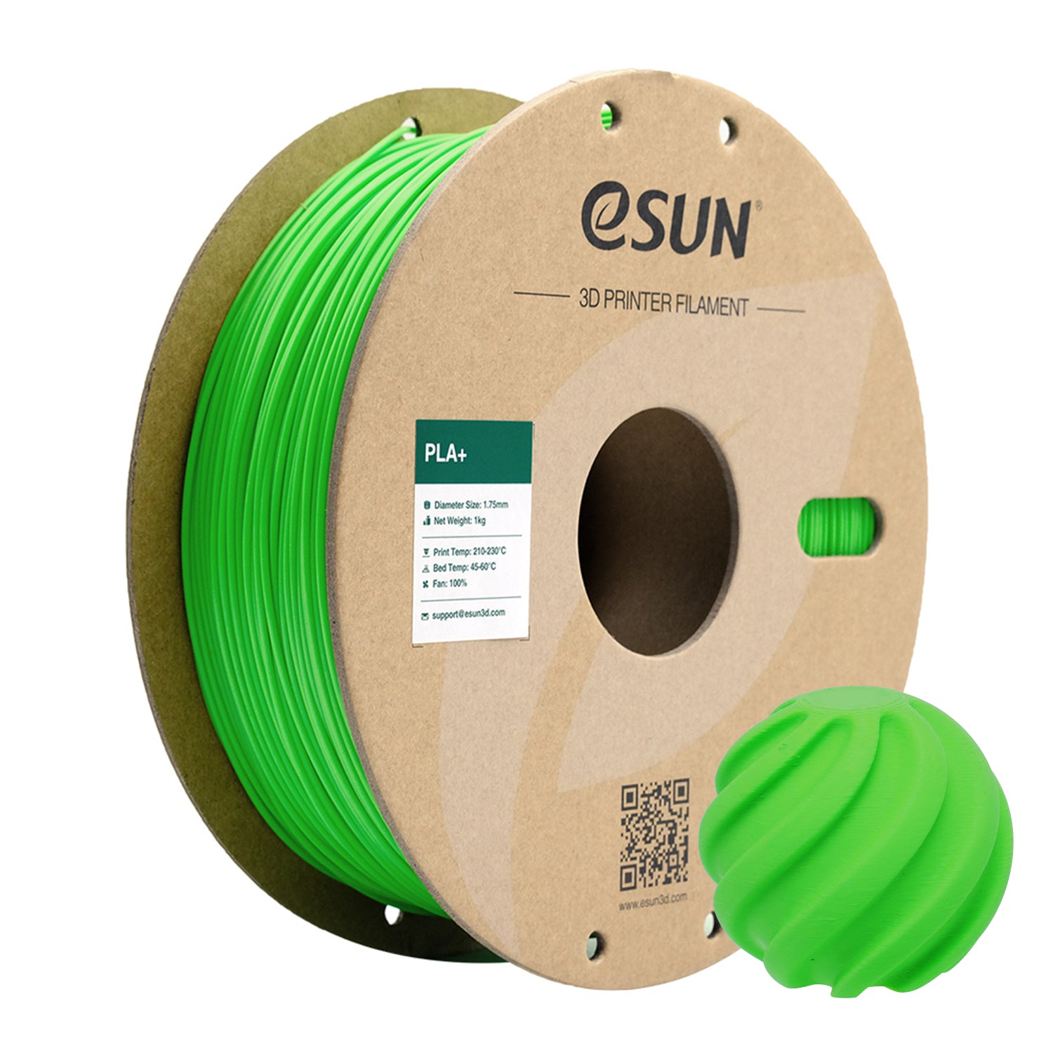 ESUN Filament PLA+ 3D Printer 1.75MM 1KG - circuitrocks