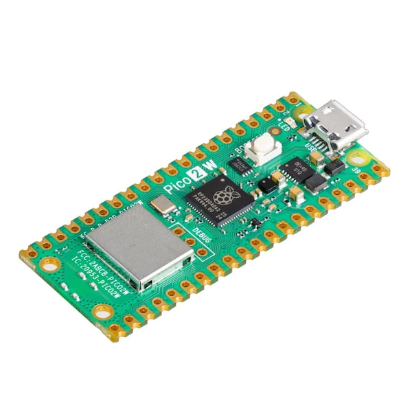 Raspberry Pi Pico 2 W - RP2350 MCU with WiFi & Bluetooth