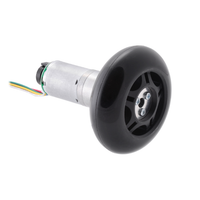 Scooter/Skate Wheel 70×25mm - Black - Pololu image 3