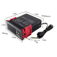 STC-1000 Digital Temperature Controller with Waterproof Sensor (AC 110-220V) - circuitrocks