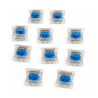 Switches for Mechanical Keyboard Dustproof Linear Tactile Clicky DIY Gaming Switch 10pcs - circuitrocks