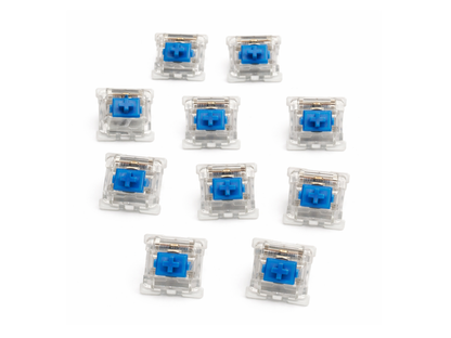 Switches for Mechanical Keyboard Dustproof Linear Tactile Clicky DIY Gaming Switch 10pcs - circuitrocks