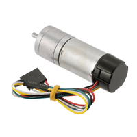 4.4:1 Metal Gearmotor 25Dx63L mm HP 12V with 48 CPR Encoder - Pololu image 3