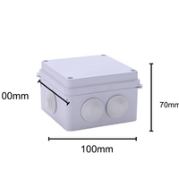 Waterproof Junction Box – IP55 and IP65 Electrical Cable Enclosure, ABS Plastic Dustproof Outdoor Case - circuitrocks