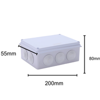 Waterproof Junction Box – IP55 and IP65 Electrical Cable Enclosure, ABS Plastic Dustproof Outdoor Case - circuitrocks