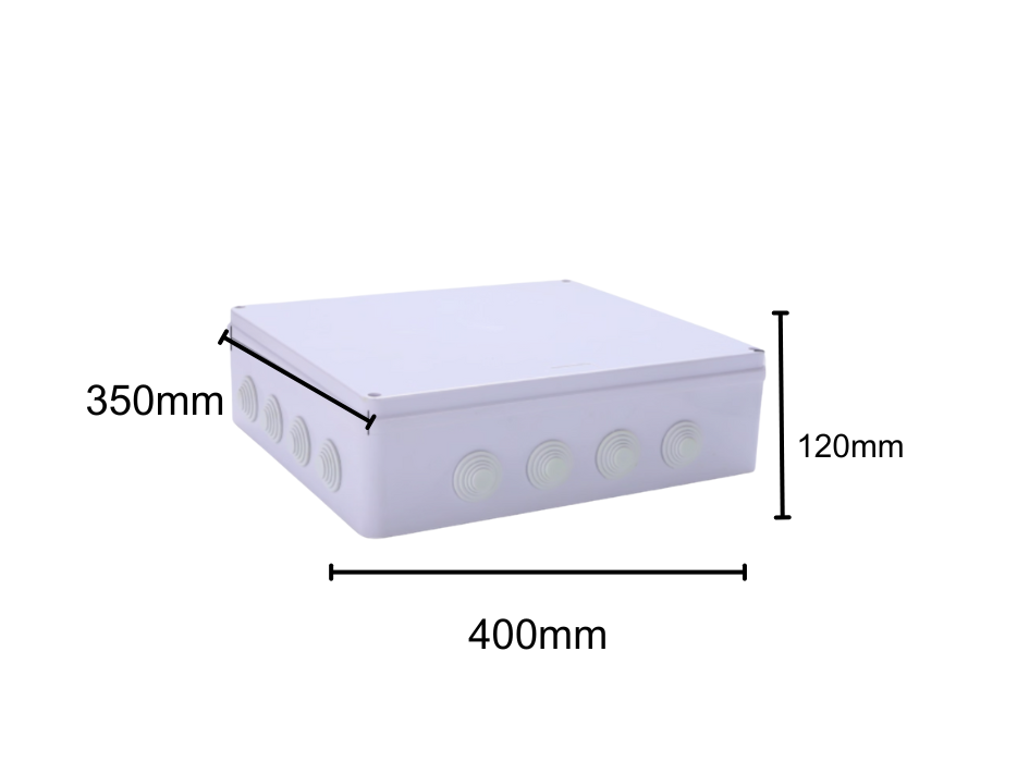 Waterproof Junction Box – IP55 and IP65 Electrical Cable Enclosure, ABS Plastic Dustproof Outdoor Case