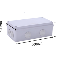 Waterproof Junction Box – IP55 and IP65 Electrical Cable Enclosure, ABS Plastic Dustproof Outdoor Case - circuitrocks