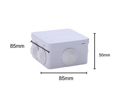 Waterproof Junction Box – IP55 and IP65 Electrical Cable Enclosure, ABS Plastic Dustproof Outdoor Case