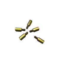 M3 Brass Male–Female Hex Standoffs (5-Pack) | 6 mm Hex - circuitrocks