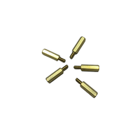 M3 Brass Male–Female Hex Standoffs (5-Pack) | 6 mm Hex - circuitrocks