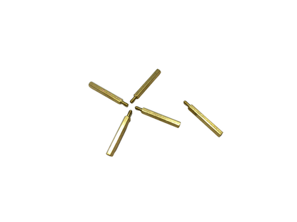 M3 Brass Male–Female Hex Standoffs (5-Pack) | 6 mm Hex