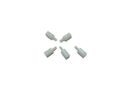 M3 Brass Male–Female Hex Standoffs (5-Pack) | 6 mm Hex